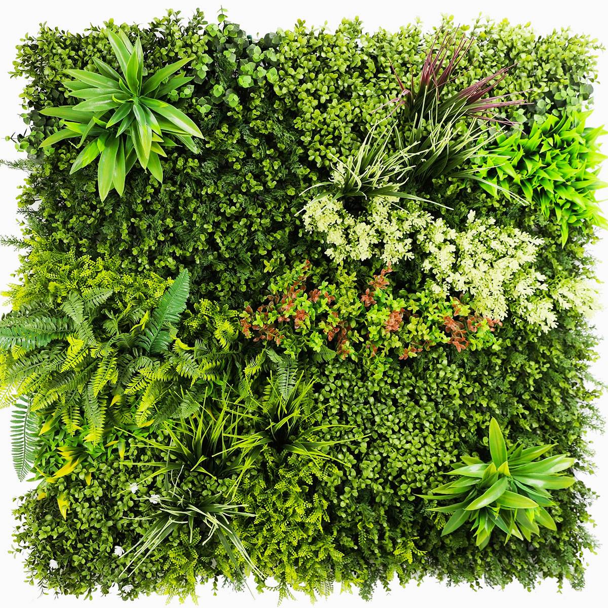 Plaque Vegetale Artificielle Prairie Color MGS 1m x 1m - Image 1