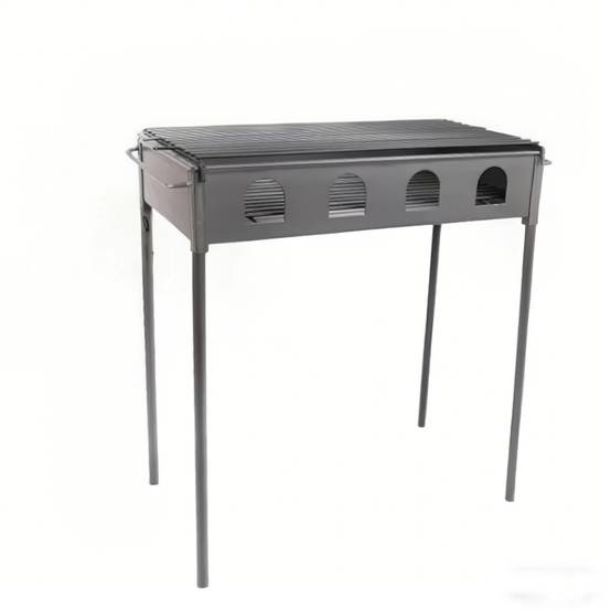 Barbecue compact portable 63*34*63cm charbon, pique-nique camping jardin - Image 2