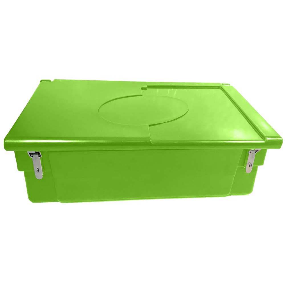 Coffre de jardin 100l avec grenouillères-plast'up rotomoulage - Imagen 1