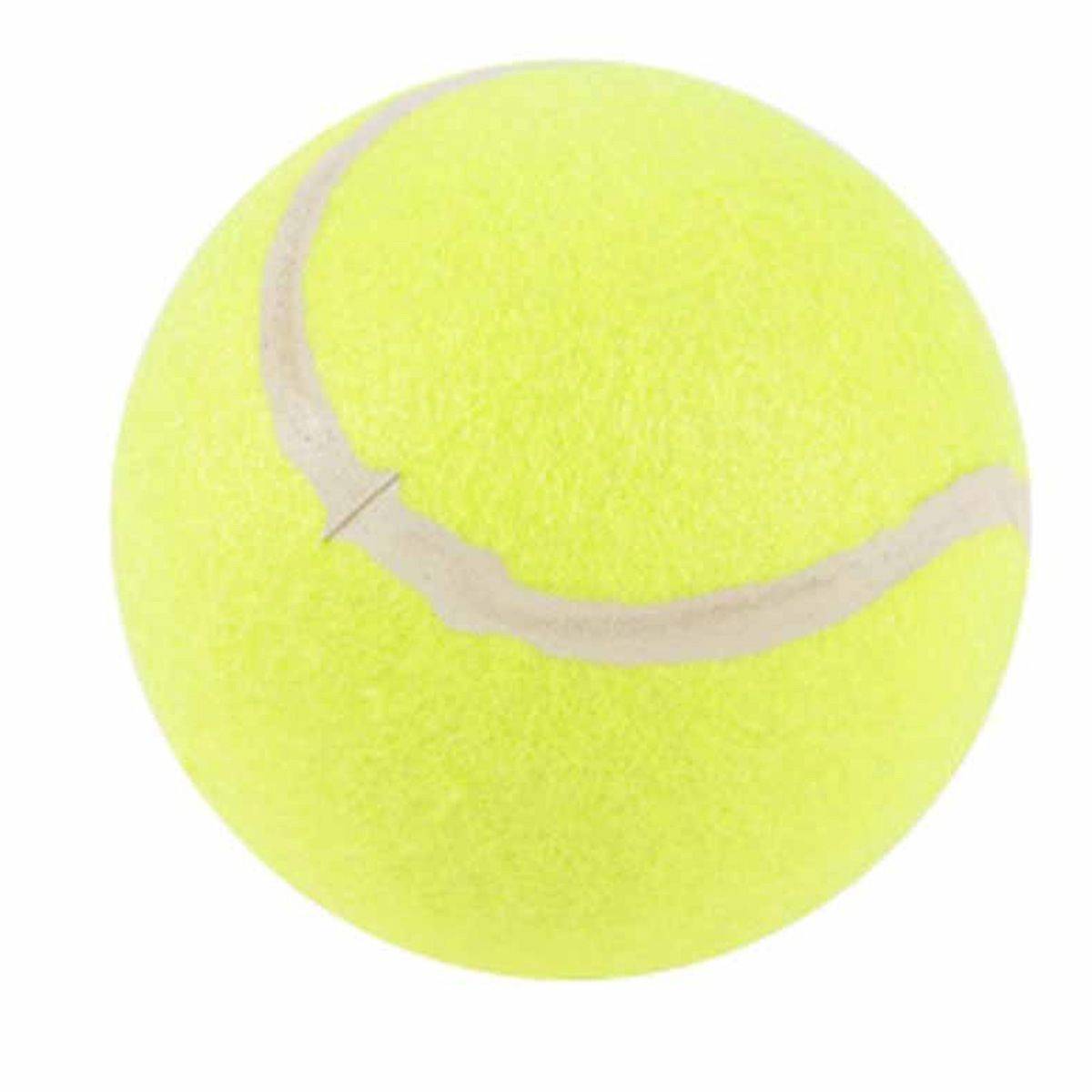Love Story - Jouet pour Chien "Balle de Tennis" 13cm Jaune - Image 1