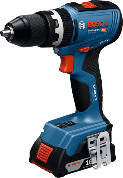 Bosch - Perceuse-visseuse à percussion 18V 2x4Ah GSB 18V-65 L-CASE PICK & CLICK | 06019N3307 - Bosch - Image 2