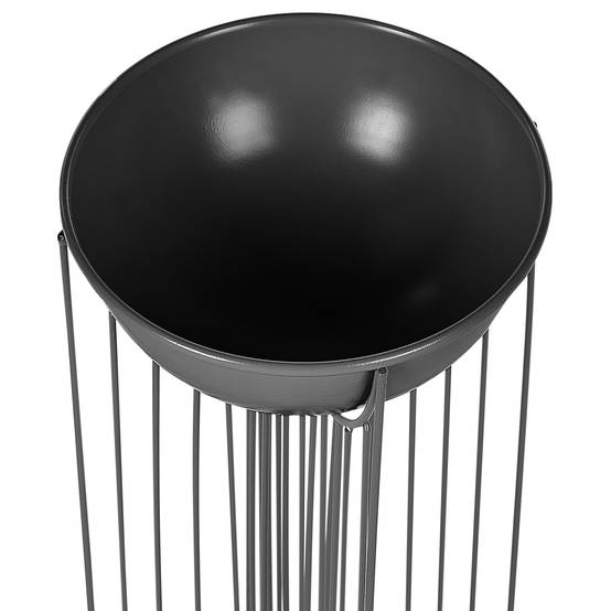 Cache-pot d'intérieur Métal Noir FICARIA - Beliani - Image 5