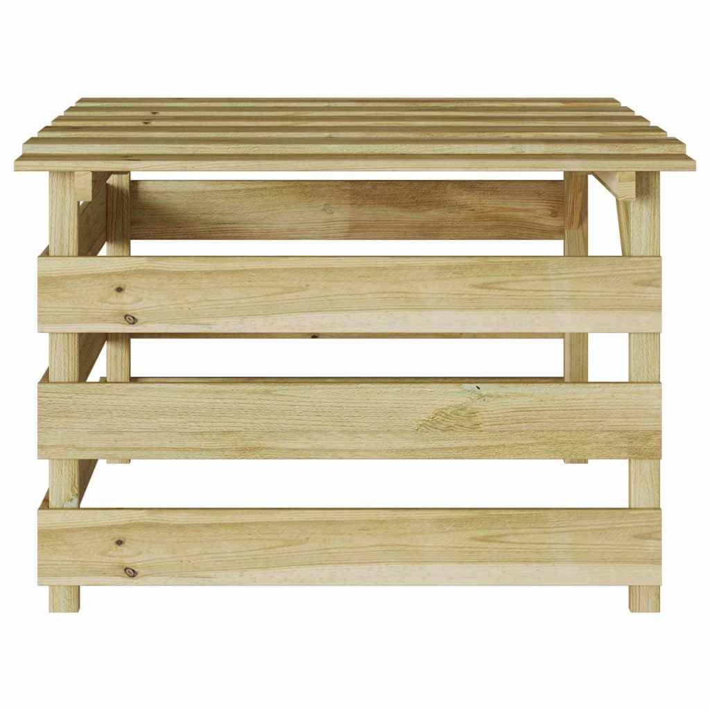 PANGIVO - Garage pour tondeuse à gazon bois de pin marron 84 x 80 x 56 cm - PANGIVO - Image 6