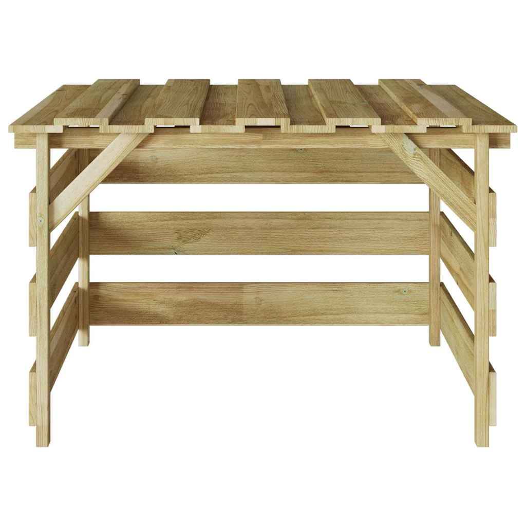 PANGIVO - Garage pour tondeuse à gazon bois de pin marron 84 x 80 x 56 cm - PANGIVO - Image 5