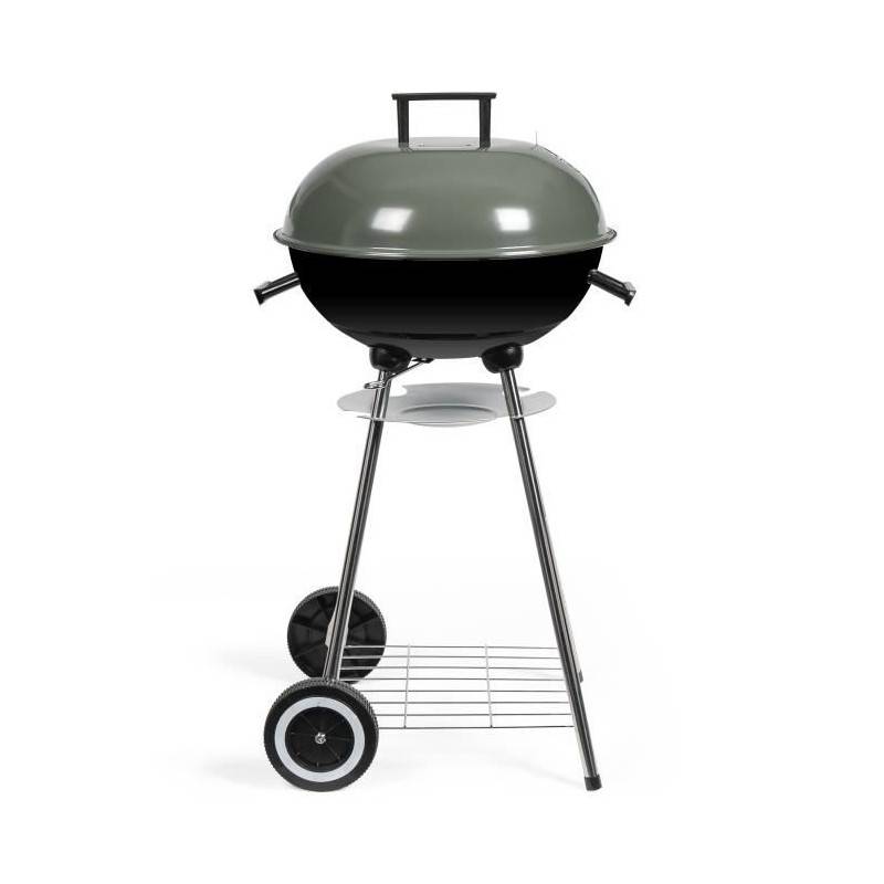 Livoo - Barbecue A Charbon - Livoo - Doc172k - ø41 Cm - Grille En Acier Chromé - Hauteur 69,5 Cm - Poignées - 2 Roues Crantées - Image 1