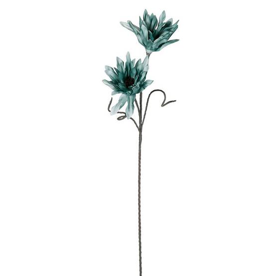 Fleur Artificielle Anémone Bleue en Polyéthylène Haute Tige 98cm - Image 2