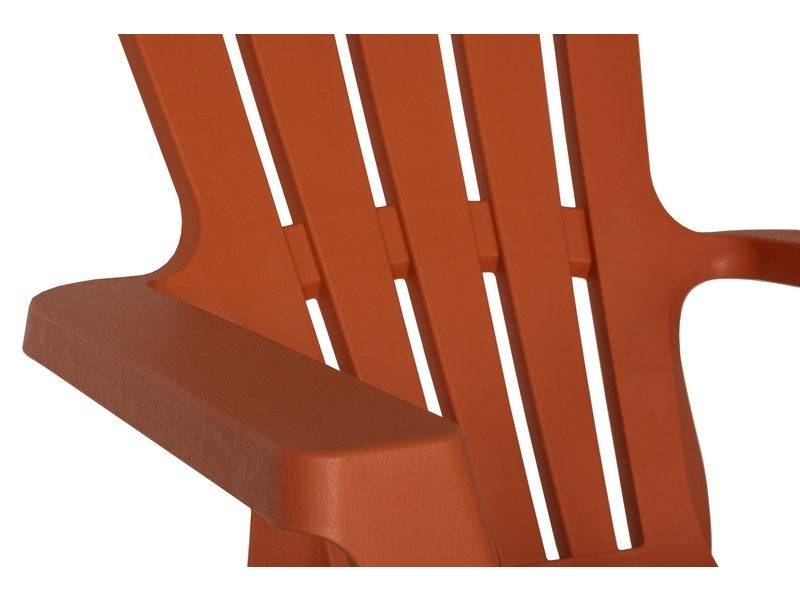 Bica - Fauteuil Adirondack Résine Injectée Terracota, 1 Personnes BICA - Image 2
