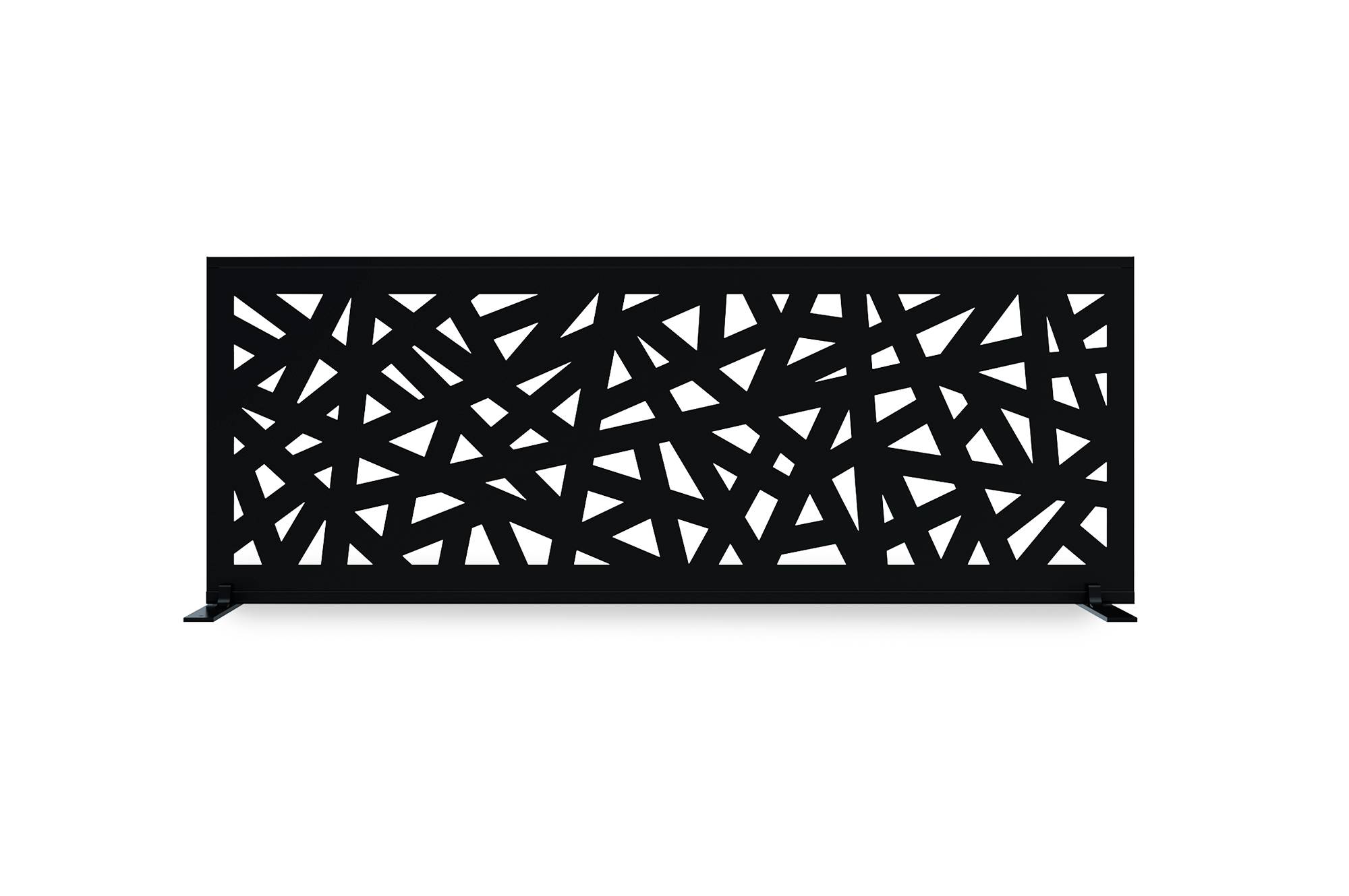 CASANOOV - Casanoov Lot de 2 panneaux décoratifs RUIVO noir H.160 cm motif intégral - Image 8