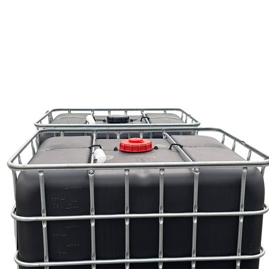 Cuve de stockage 1000l ibc poche rénovée grillage opaque noire-bouchon diamètre 22 cm - Image 4