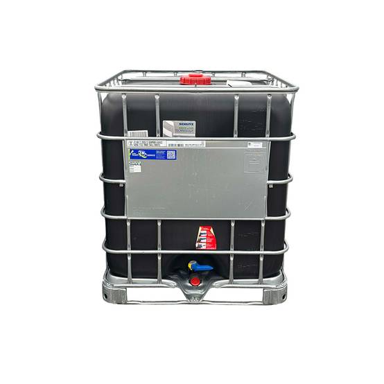 Cuve de stockage 1000l ibc poche rénovée grillage opaque noire-bouchon diamètre 22 cm - Image 1
