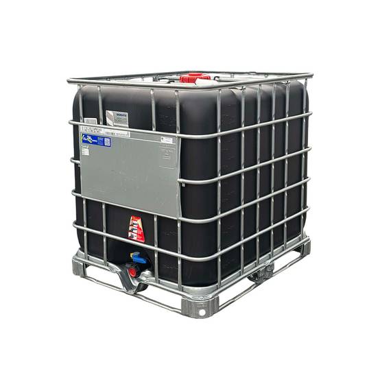 Cuve de stockage 1000l ibc poche rénovée grillage opaque noire-bouchon diamètre 22 cm - Image 3