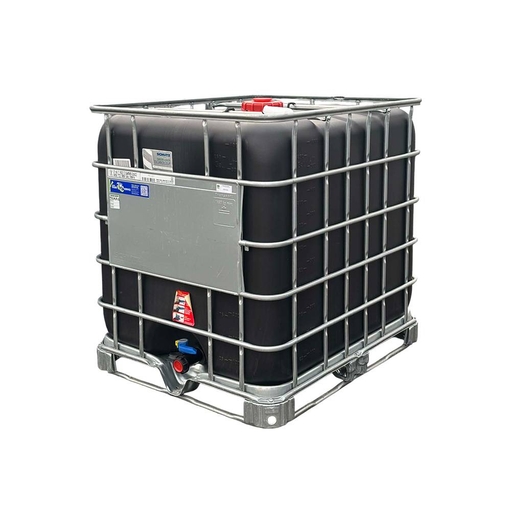 Cuve de stockage 1000l ibc poche rénovée grillage opaque noire-bouchon diamètre 22 cm - Image 3
