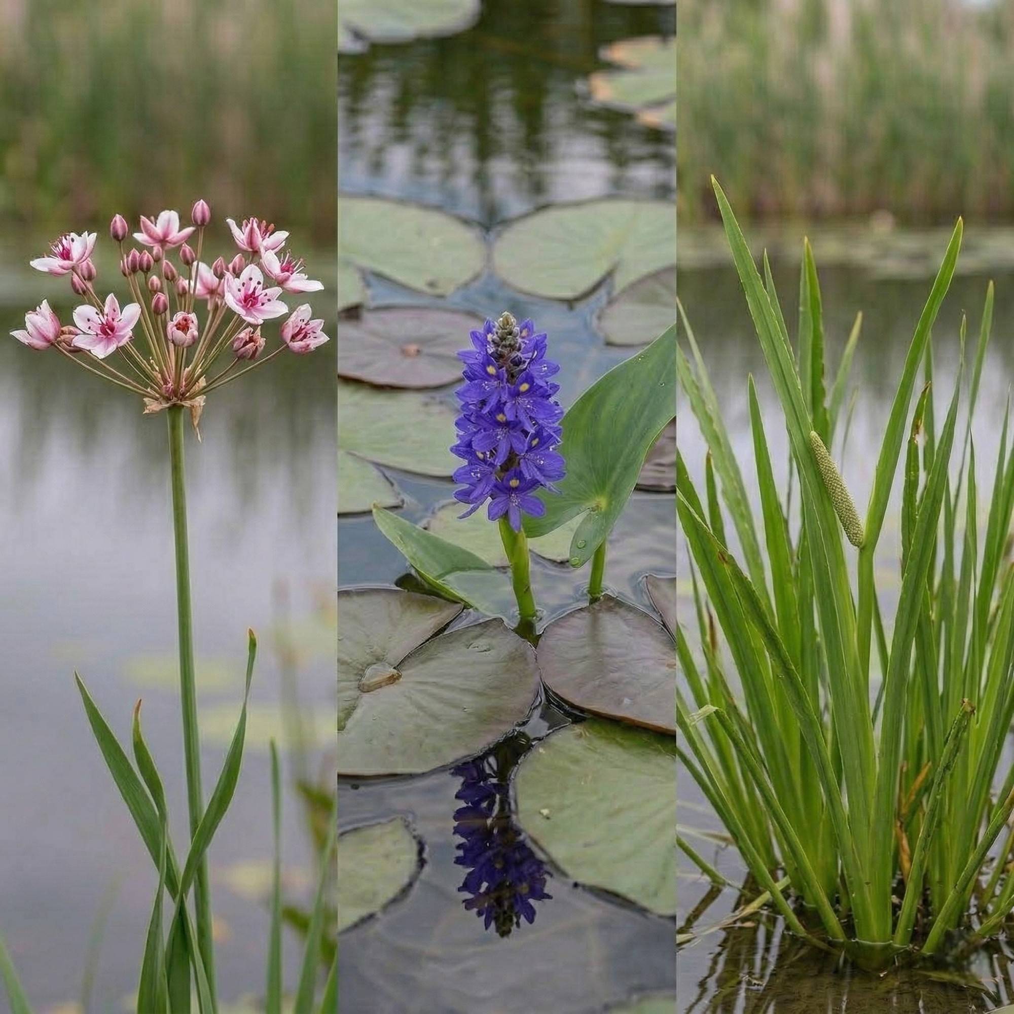 0 - Set Plantes Aquatiques - 12 Plantes (3 Variétés) Panier Substrat Engrais - Image 3