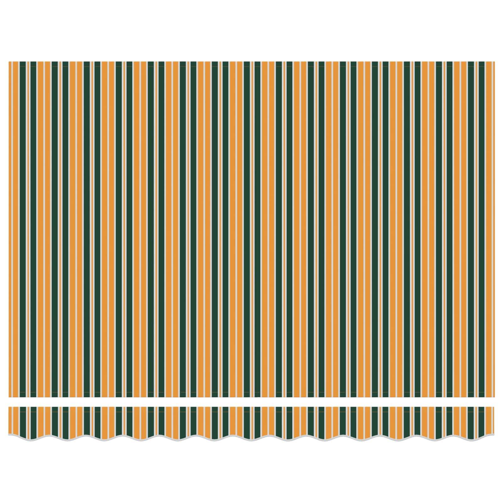 Vidaxl - Cadre de store manuel avec LEDs Vert, Jaune, Blanc 2,5 x 2 m vidaXL 3420513 - Image 9