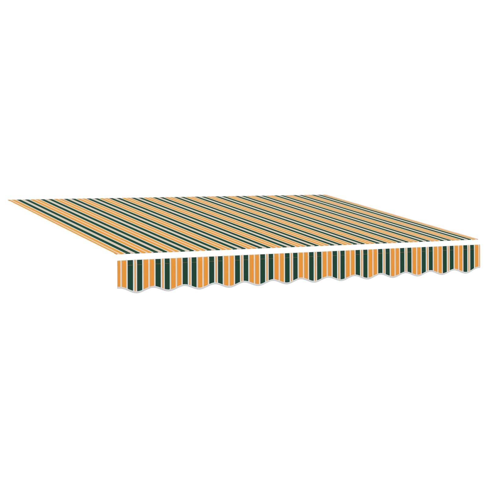 Vidaxl - Cadre de store manuel avec LEDs Vert, Jaune, Blanc 2,5 x 2 m vidaXL 3420513 - Image 6