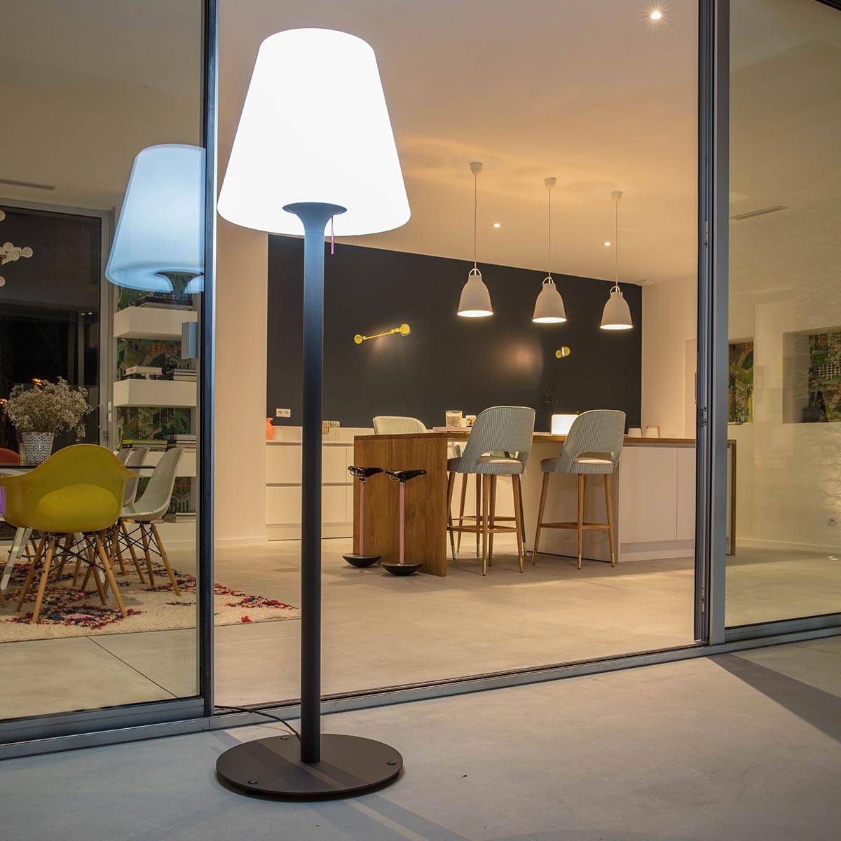 Lumisky - Lampadaire d'extérieur filaire STANDY E27 H180cm - Imagen 4