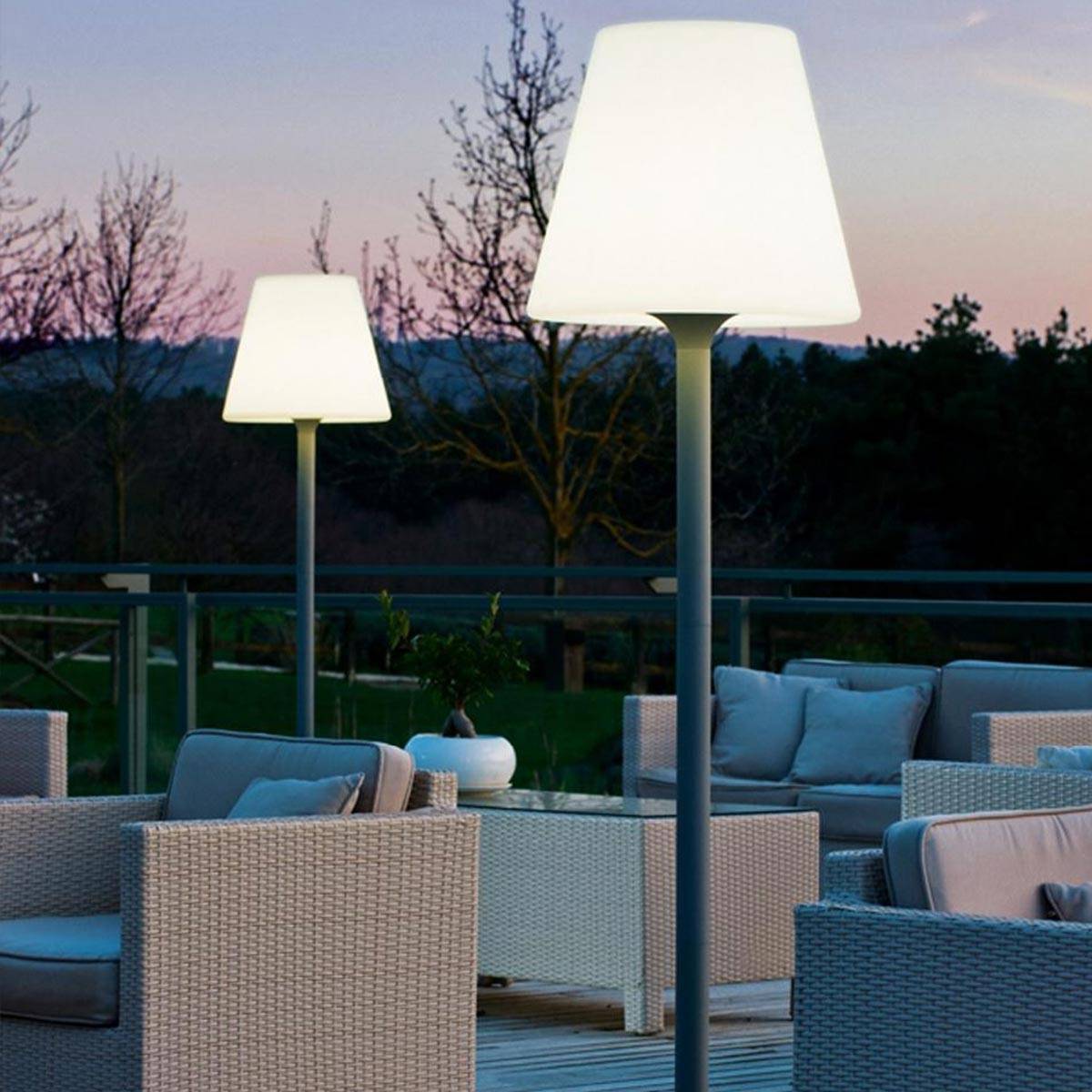Lumisky - Lampadaire d'extérieur filaire STANDY E27 H180cm - Imagen 5
