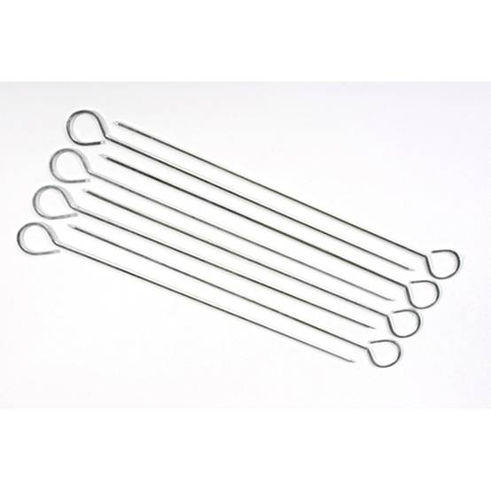 Neka - Piques à brochettes pour barbecue - Métal - Neka