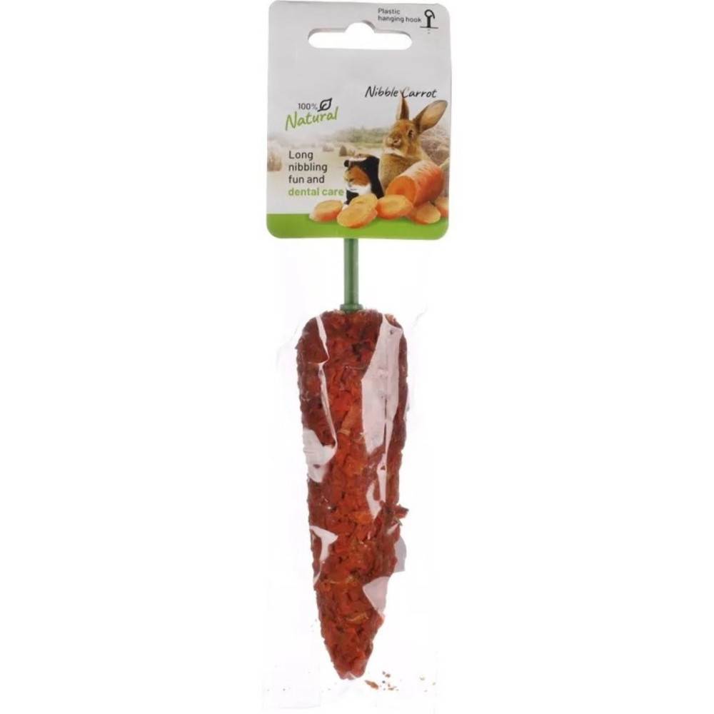 animallparadise - Trio friandises botte herbe, carotte, biscuit aux légumes, rongeur - Imagen 6