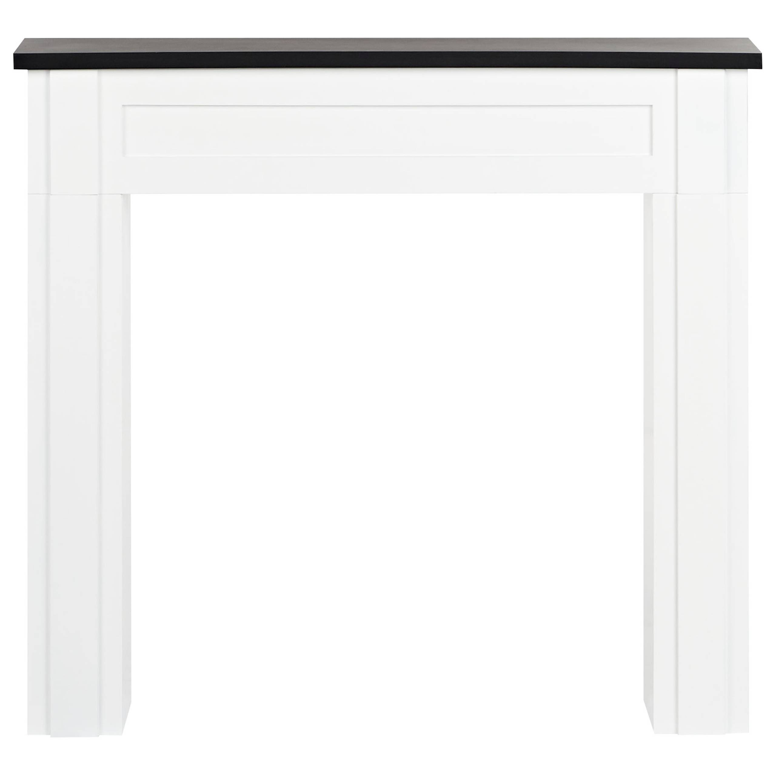 Beliani - Habillage de cheminée MDF Blanc BAUDIN - Beliani - Image 2