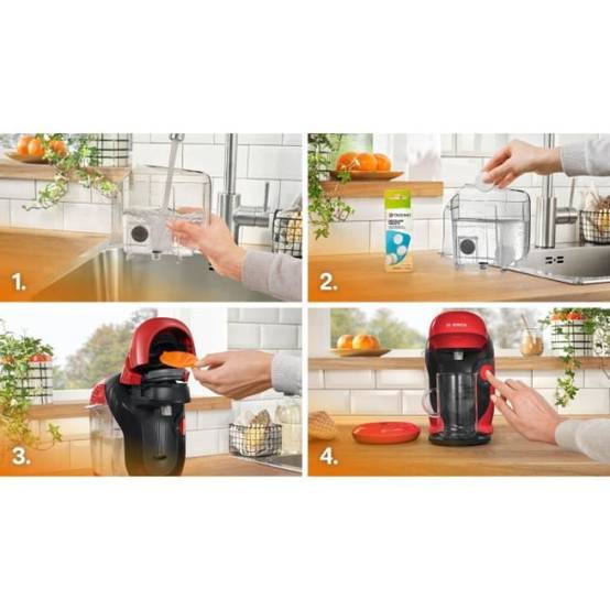 Bosch - Machine a Cafe multi-boissons - BOSCH - TASSIMO - T11 Style rouge - 1400 W - Image 5