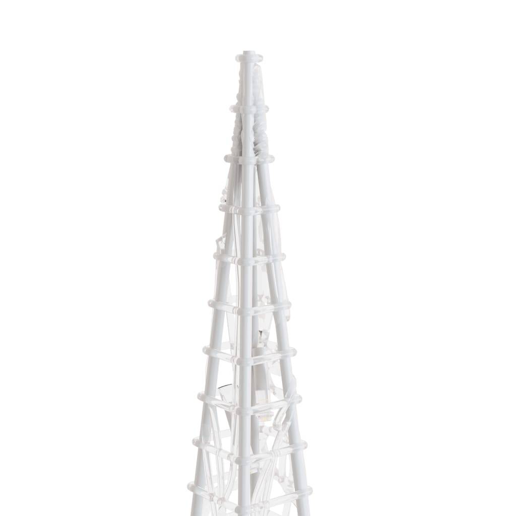 Lot 3 Cônes Lumineux Acrylique LED 8 Modes Fêtes 60/90/120cm Bleu – ComfortXL Outdoor Living - Image 6