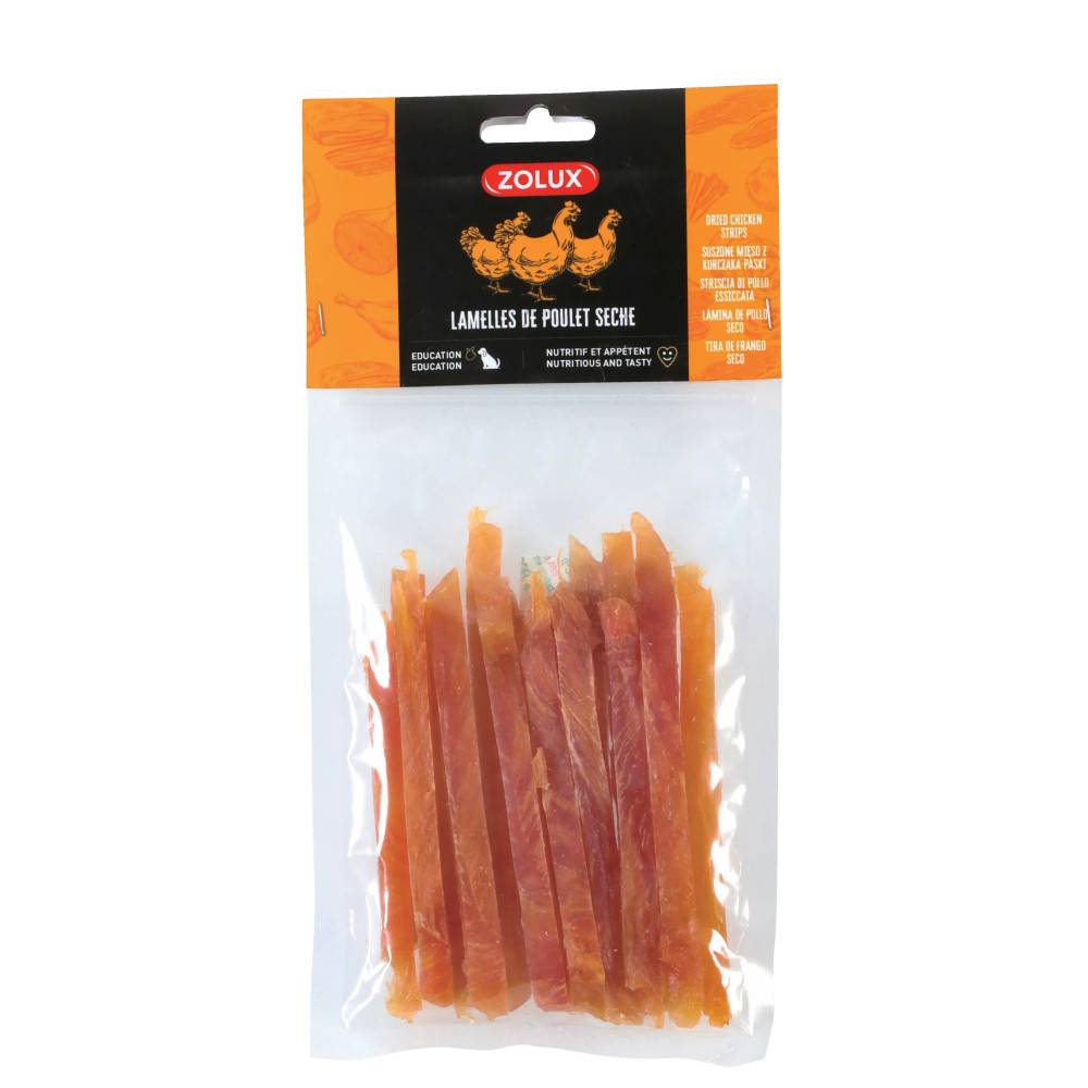 Zolux - Lamelles poulet séché 100 g friandises pour chien - Imagen 1