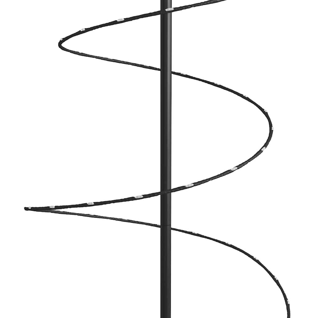 Sapin de Noël Cône Lumineux 180cm Spirale LED 8 Modes pour Jardin Extérieur – ComfortXL Outdoor Living - Image 9