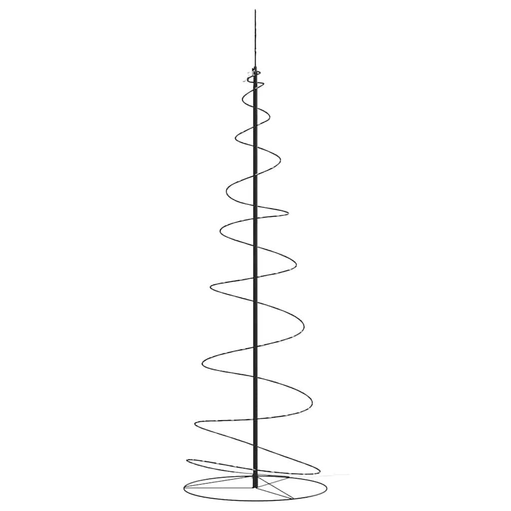 Sapin de Noël Cône Lumineux 180cm Spirale LED 8 Modes pour Jardin Extérieur – ComfortXL Outdoor Living - Image 5