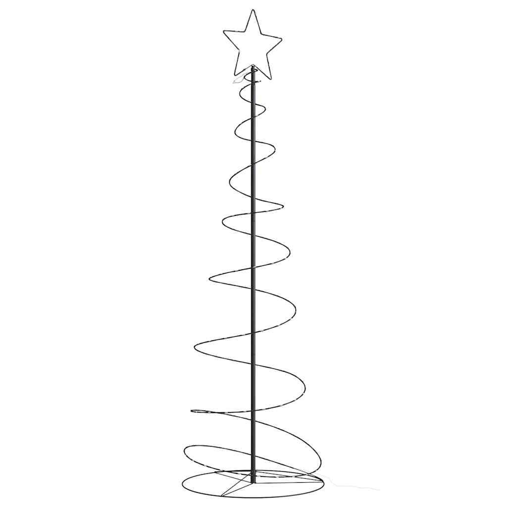 Sapin de Noël Cône Lumineux 180cm Spirale LED 8 Modes pour Jardin Extérieur – ComfortXL Outdoor Living - Image 3