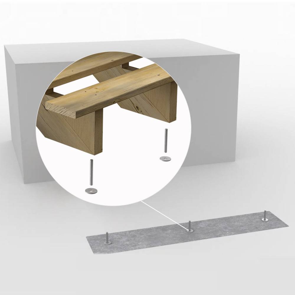 Escalier Bois Exterieur - 3 Marches - Largeur : 80 cm - Marches découpables - Sans Contremarches - Pin du Nord - Imagen 5