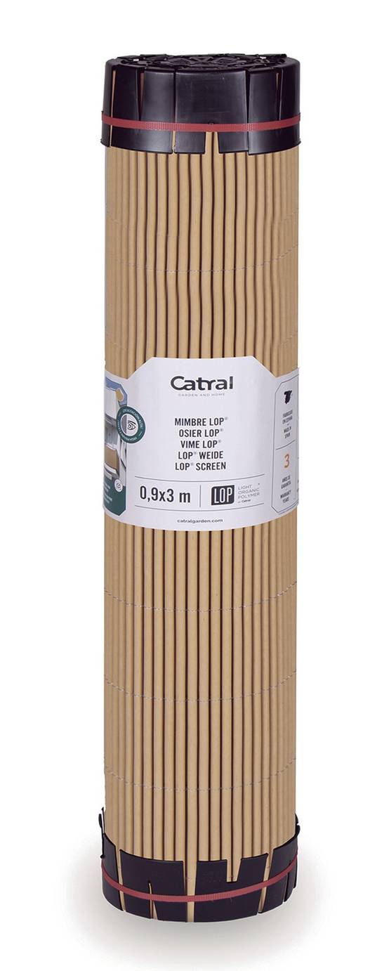 Nortène - Canisse d'osier semi-synthétique - coloris Bambou - 1,5x3m Nortene - Image 1