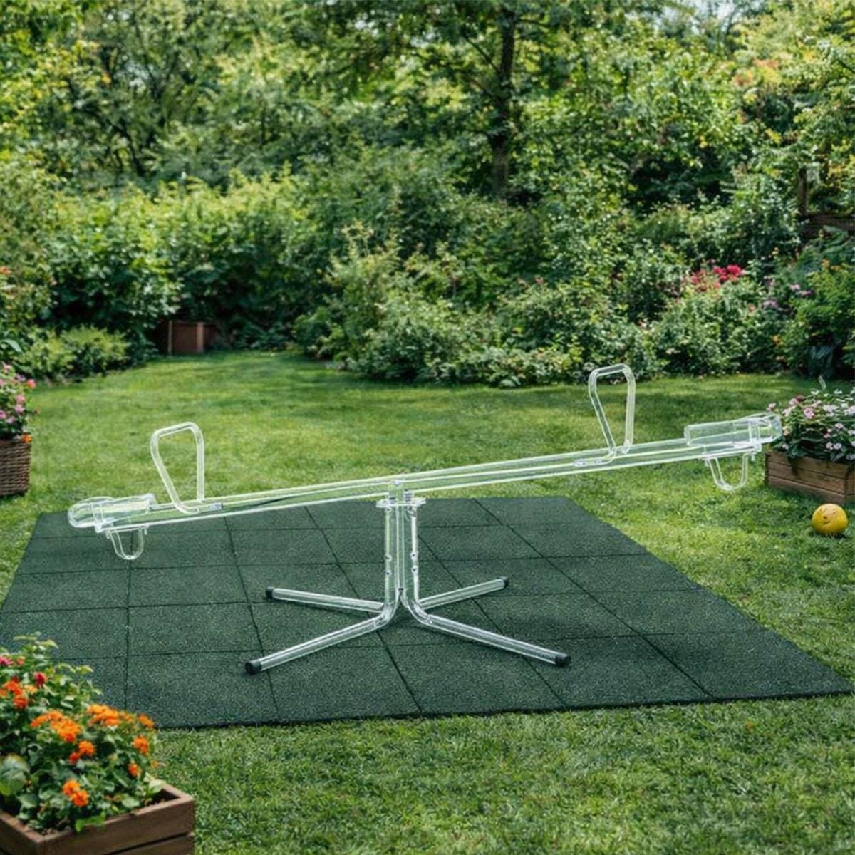 Trigano Jardin - Dalle amortissante 50 x 50 cm épaisseur 2,5cm - lot de 2 54100 Trigano Jardin - Imagen 6