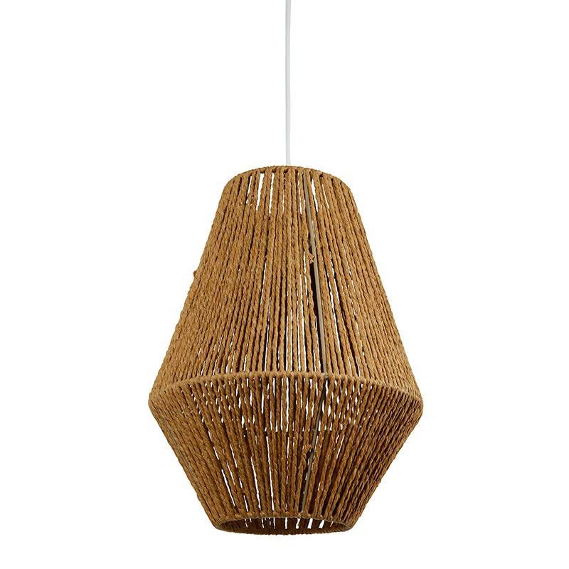 Ostaria - Suspension corde D29 métal et papier Ostaria