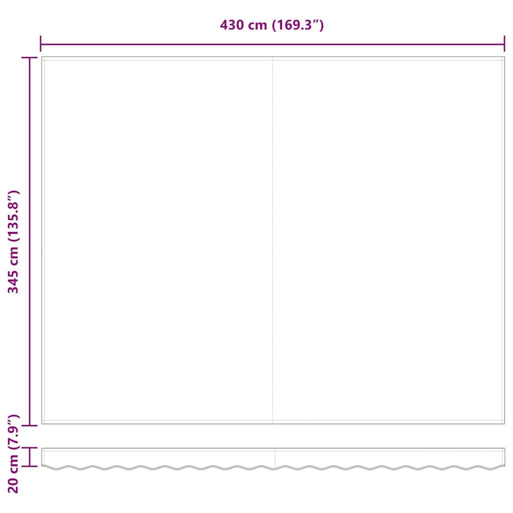 Prolenta Premium - Store banne polyester blanc  - Prolenta premium p366.6 - Image 8