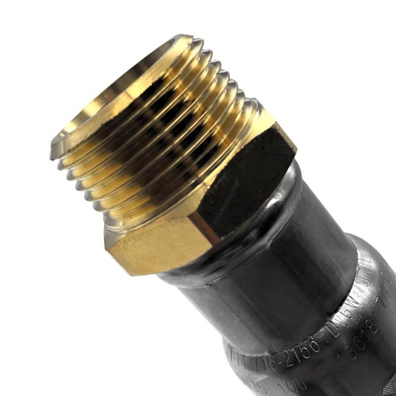 Flexible droit Ø24mm raccordement Mâle - Femelle 1'' Longueur 100cm - Image 6