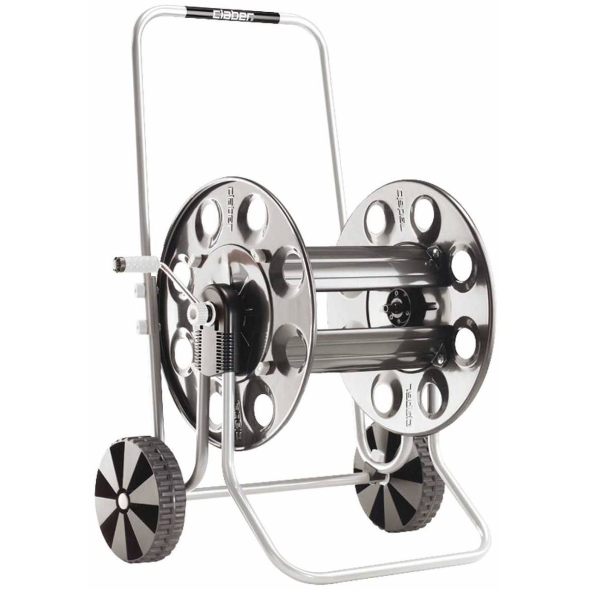 Claber - Enrouleur de tuyau Claber Metal Gemini 8894 pour un tuyau de 60m 3/4". - Imagen 1