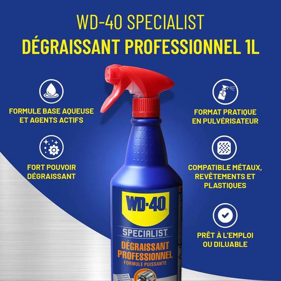 Wd40 - Dégraissant Professionnel WD-40 SPECIALIST® - 1 L - WD-40 COMPANY - 331457 - Image 2