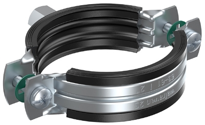 Colliers 2S avec isogaine WALRAVEN M8/10 Ø104-112 mm - Caoutchouc EPDM - 33435112
