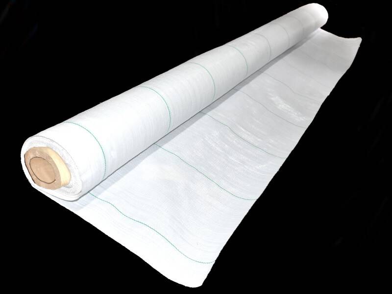 Maille Store - Toile de paillage - Blanche - 130gr/m² - Non plié 1.65m x 100m Blanc 130g/m² - Imagen 1
