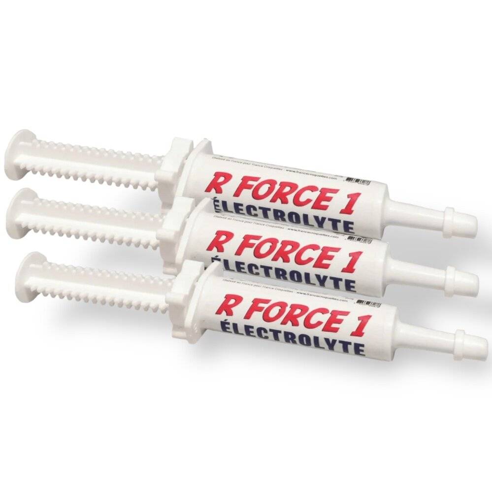 France Croquettes - 3x booster et recuperateur air force1 électrolyte – 15ml – fatigue et chaleur – france croquettes - Imagen 1