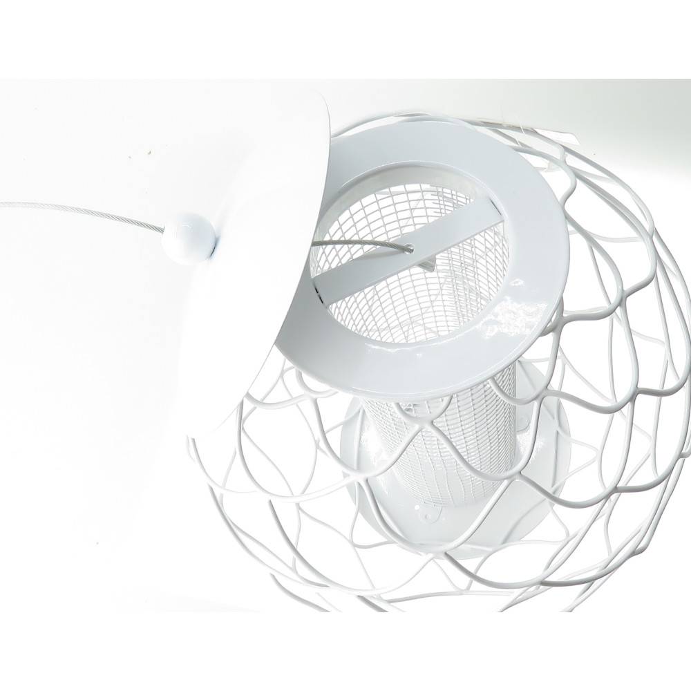 Mangeoire urban denali blanc ø 24 cm, pour arachide pour oiseaux - Imagen 2