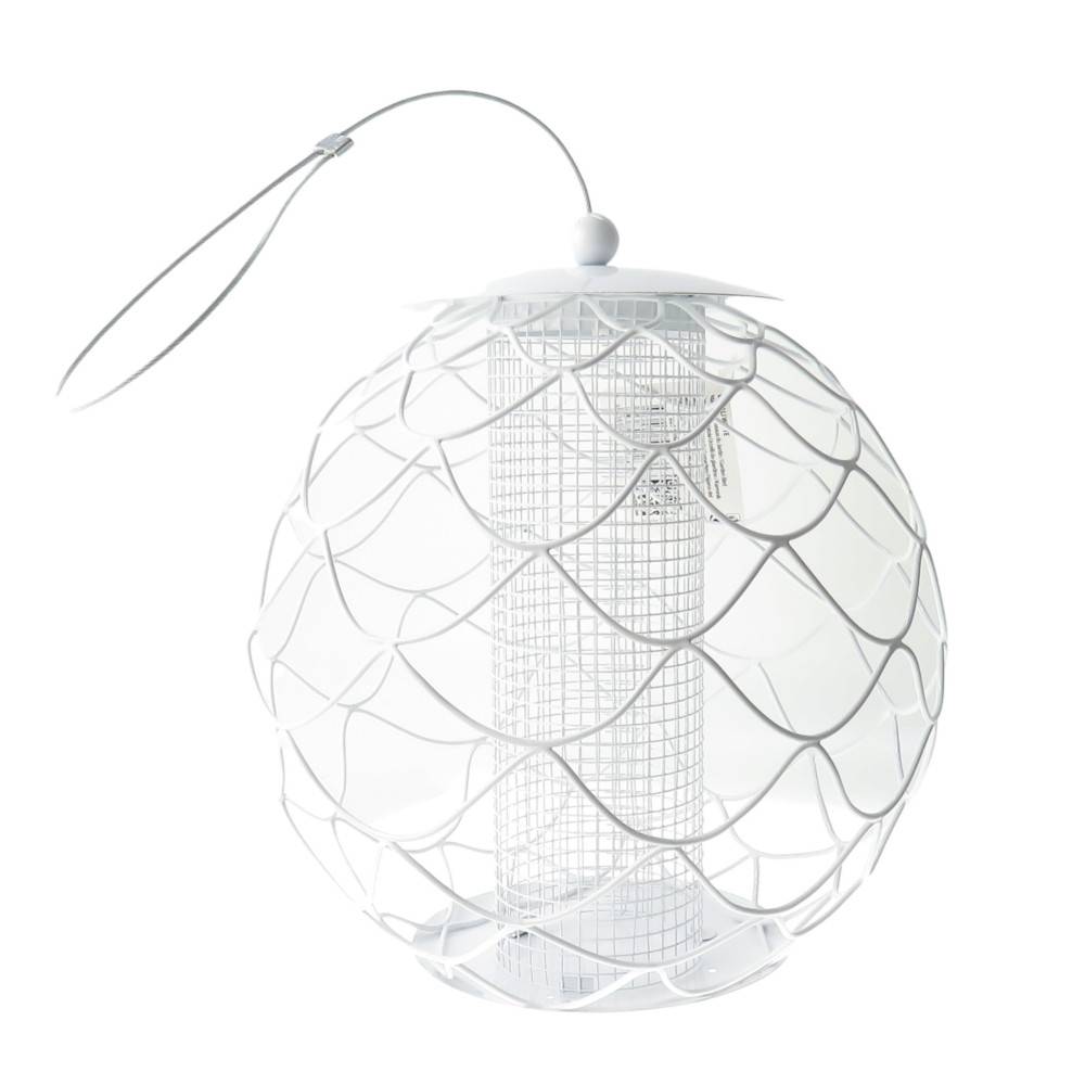 Mangeoire urban denali blanc ø 24 cm, pour arachide pour oiseaux - Imagen 3