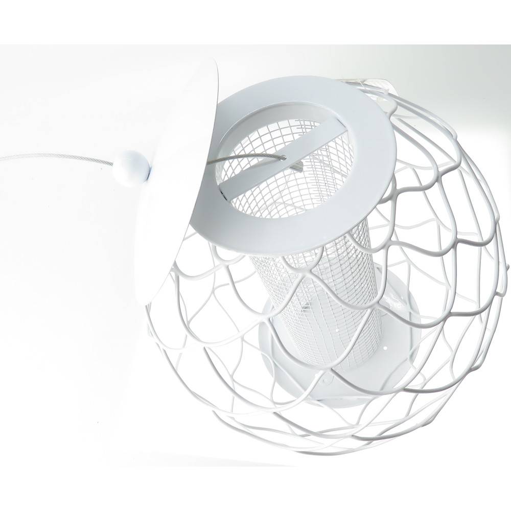 Mangeoire urban denali blanc ø 24 cm, pour arachide pour oiseaux - Imagen 8