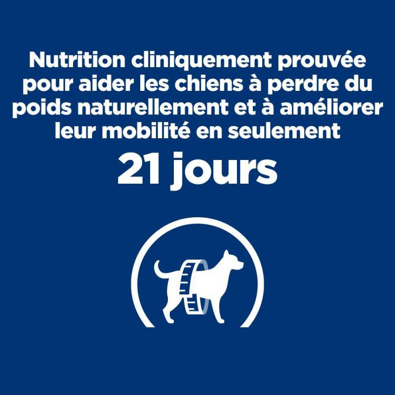 CROQUETTES CHIEN ADULT PRESCRIPTION DIETS J/D METABOLIC + MOBILITY - HILL'S 4 kg - Image 2