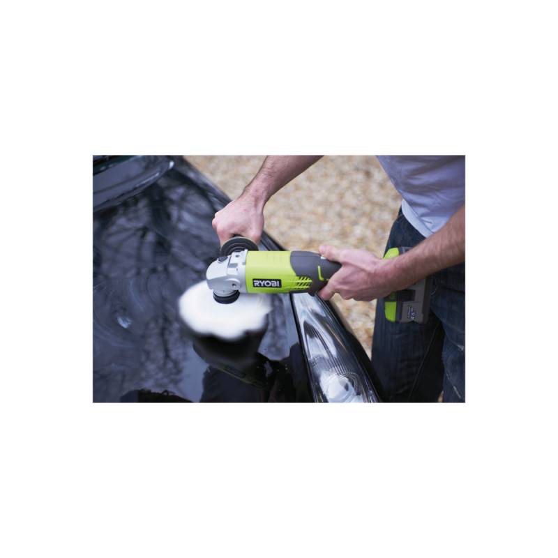 Ryobi - Pack RYOBI Meuleuse d'angle R18AG-0 - 18 V One+ - 1 batterie 2.0Ah - 1 chargeur rapide RC18120-120 - Image 3