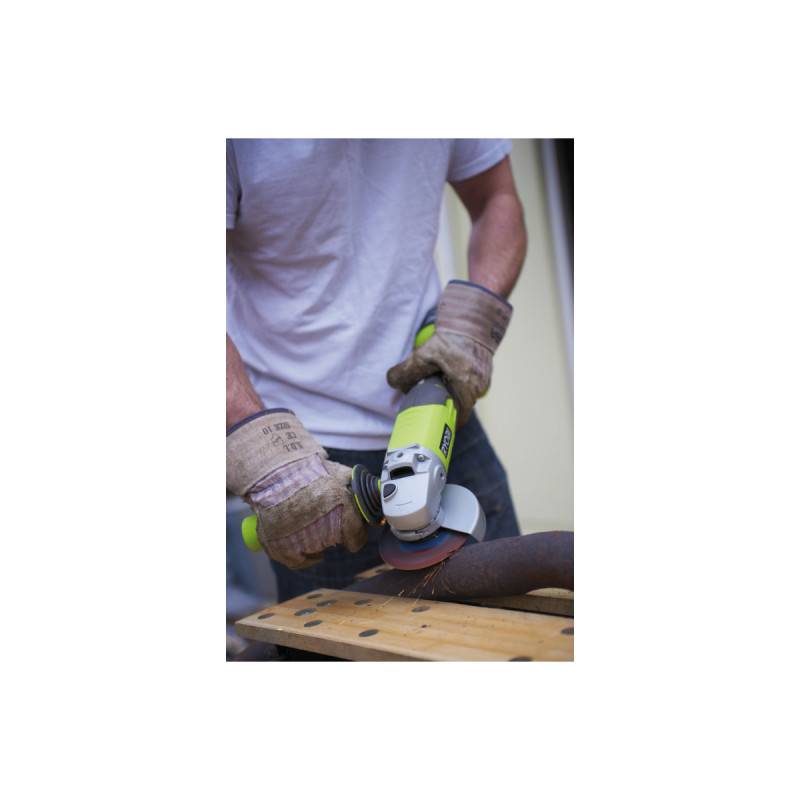 Ryobi - Pack RYOBI Meuleuse d'angle R18AG-0 - 18 V One+ - 1 batterie 2.0Ah - 1 chargeur rapide RC18120-120 - Image 5
