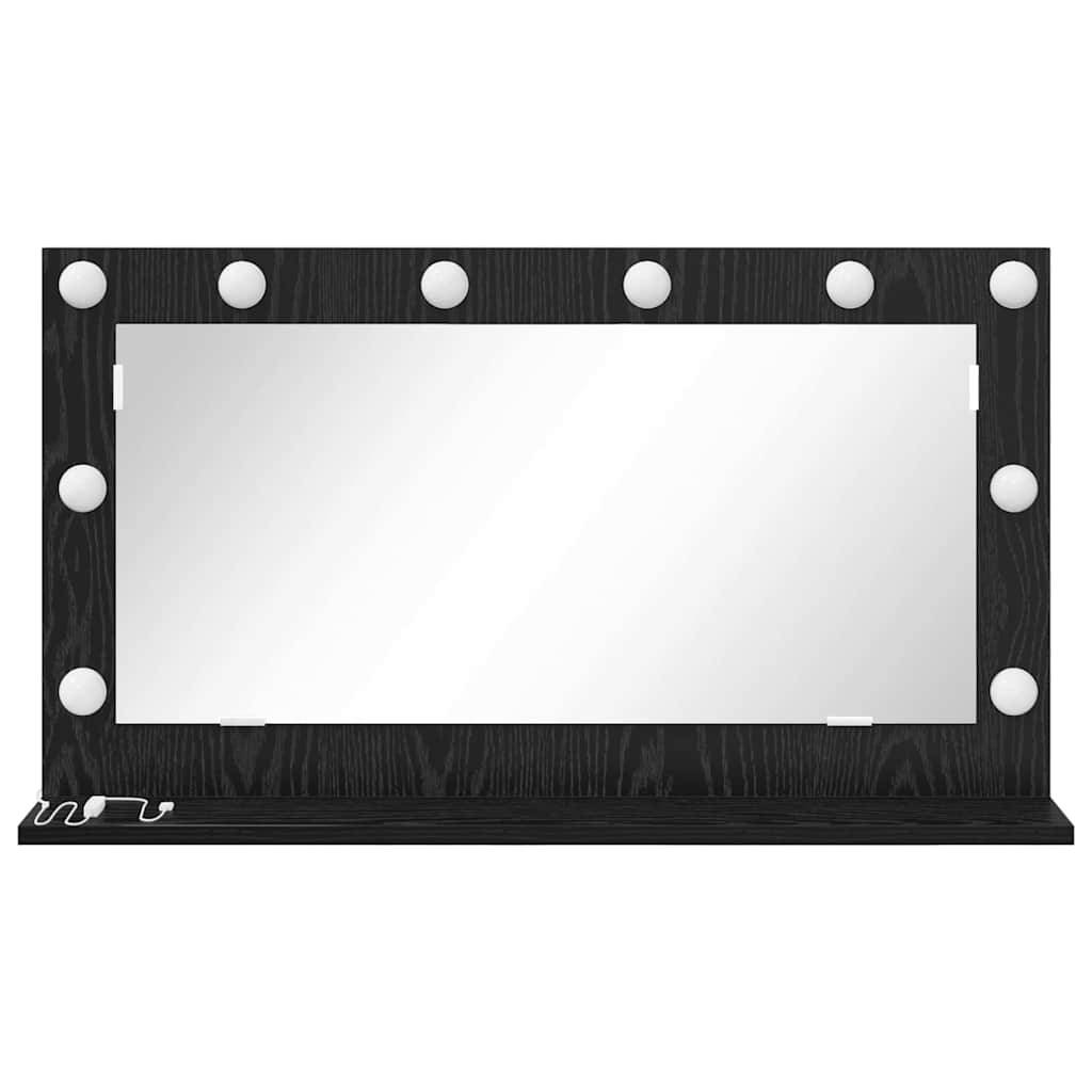 Maison Chic - Miroir de vanité Rectangulaire Chêne noir 80 x 45 x 18 cm Maison Chic - Image 4