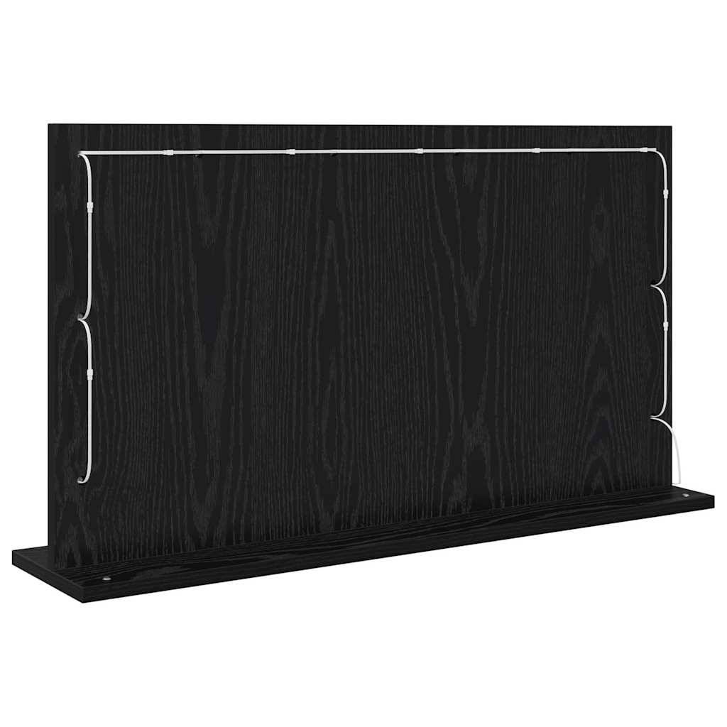 Maison Chic - Miroir de vanité Rectangulaire Chêne noir 80 x 45 x 18 cm Maison Chic - Image 6