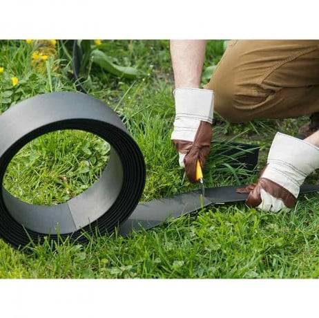 Bordure pour jardin H15, Couleur Taupe - Image 5